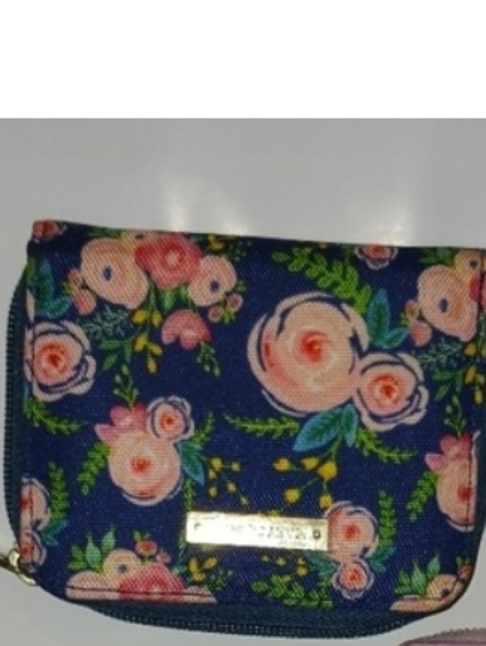 Floral Navy Women's Wallet#FREE WITH BUNDLE